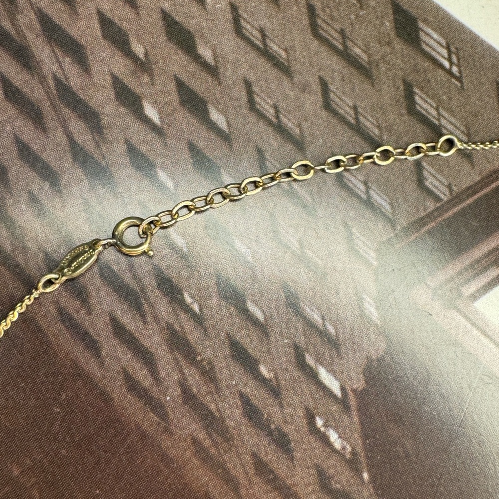 Dior Gold Floral Necklace - Picture 10 of 11